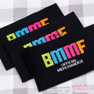 ป้ายทอซาตินSatin Woven Label